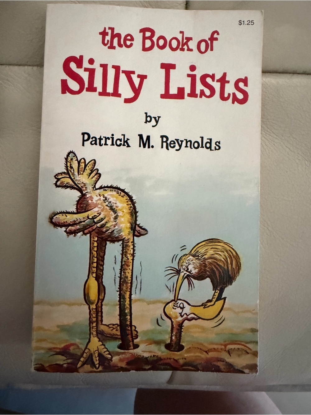 - The Book of Silly Lists (White/Red Cover)